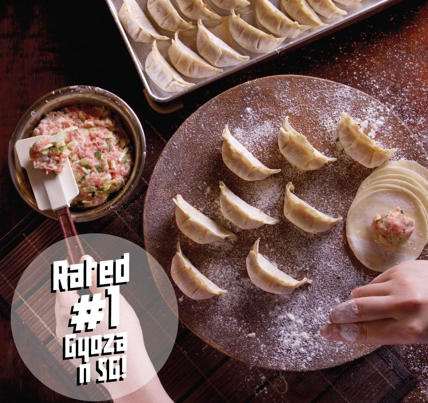 Rated #1 Gyoza in Singapore!